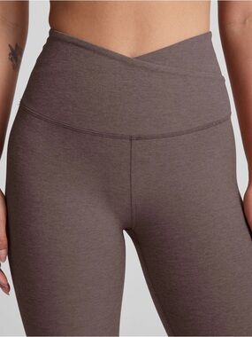 Beyond Yoga at your leisure Woodland Heather Leggings
